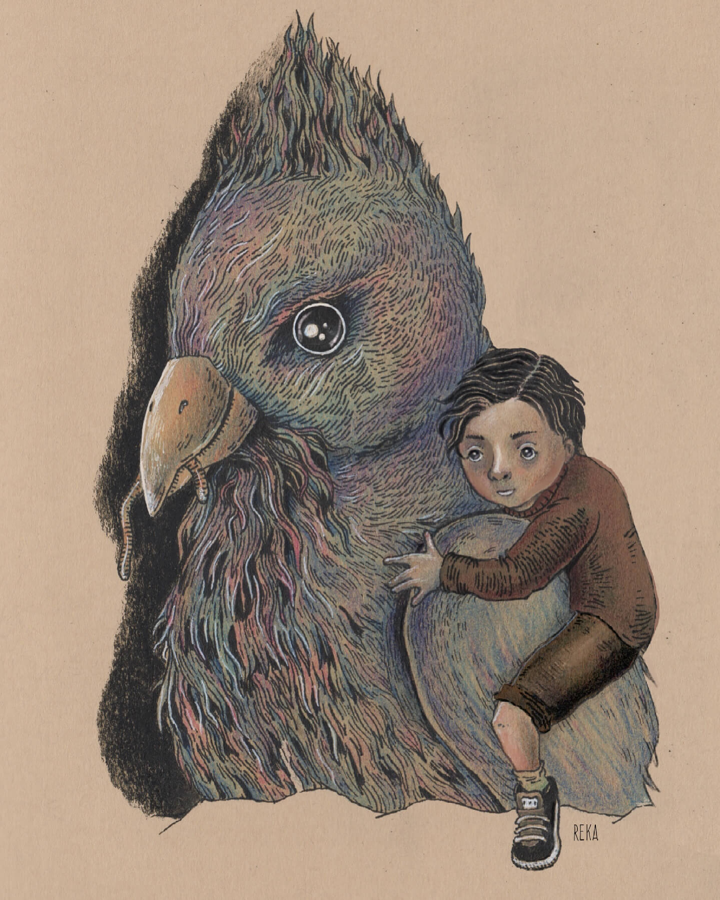 The bird and the boy
